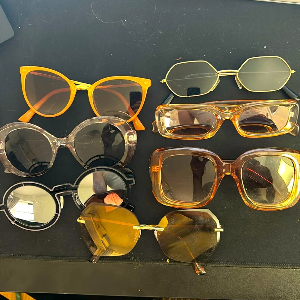Assorted sunglasses